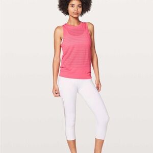 Lululemon Pink Sleeveless Breeze By Tank